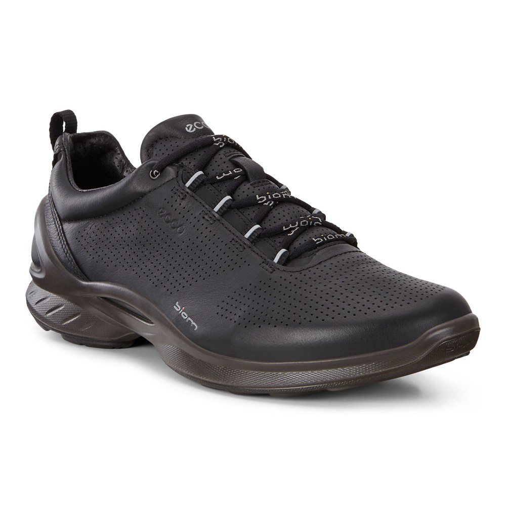 ECCO Womens Sneakers Black - Biom Fjuel Train - FOG-074561